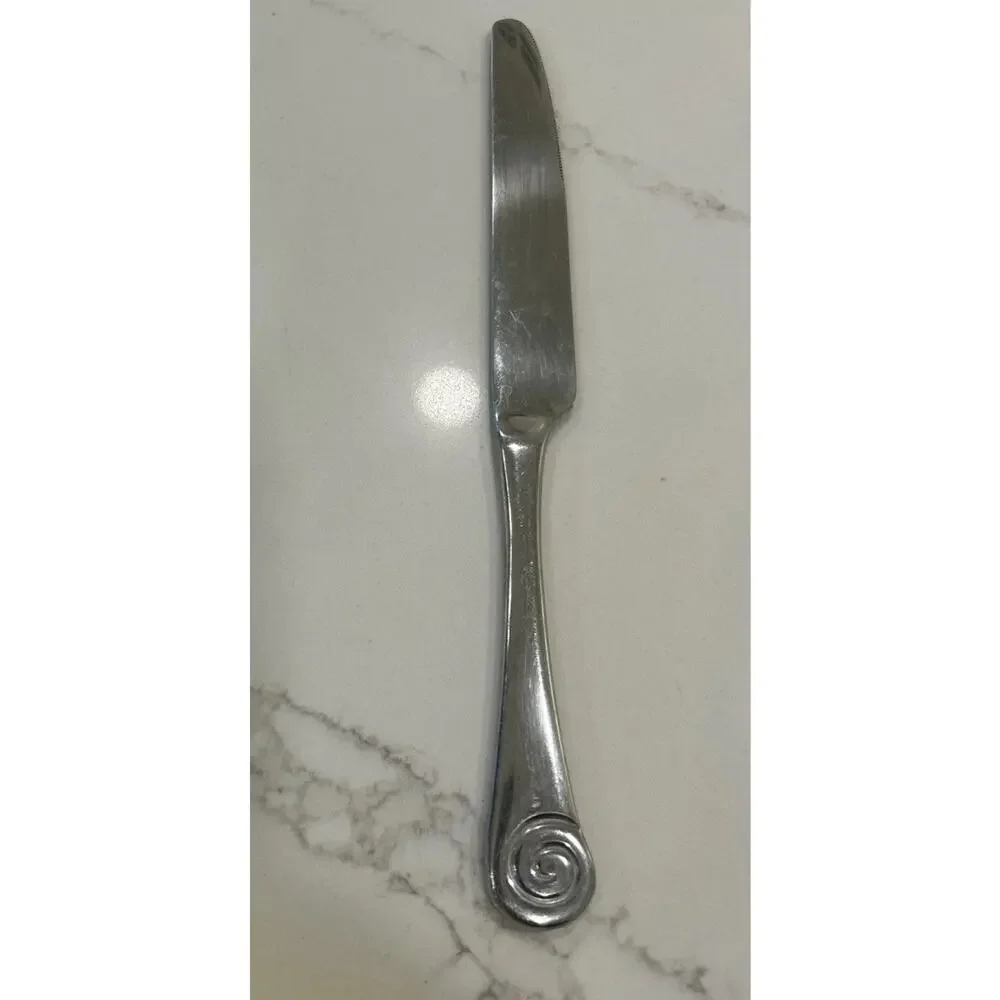 Robert Welch Helmick Glossy Korea‎ ammonite 18/10 stainless Dinner Knife